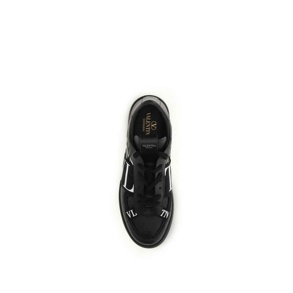 Black Calf Leather Bos Taurus Athletic Sneakers