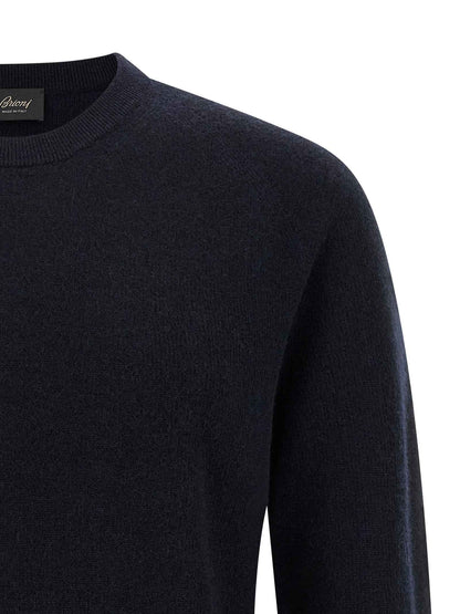 Blue Cashmere Cardigan