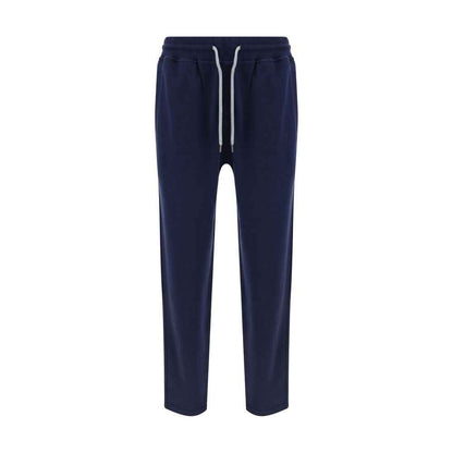 Blue Cotton Joggers (Workout Pants)