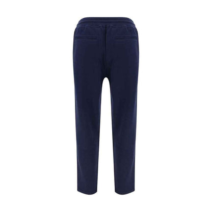 Blue Cotton Joggers (Workout Pants)