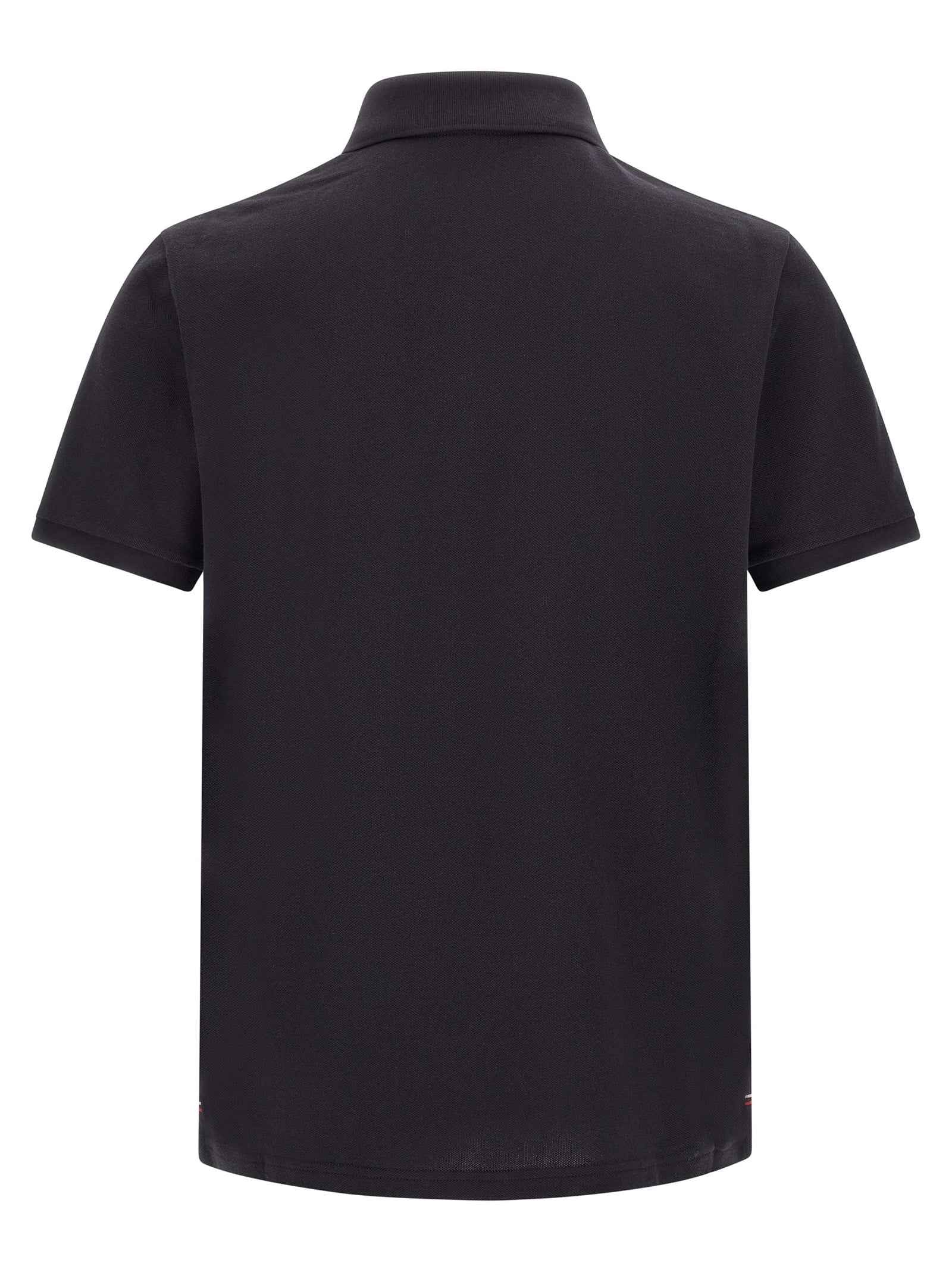 Blue Cotton Polo Shirt