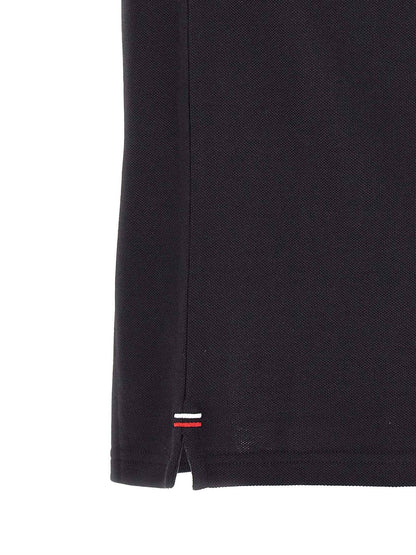 Blue Cotton Polo Shirt