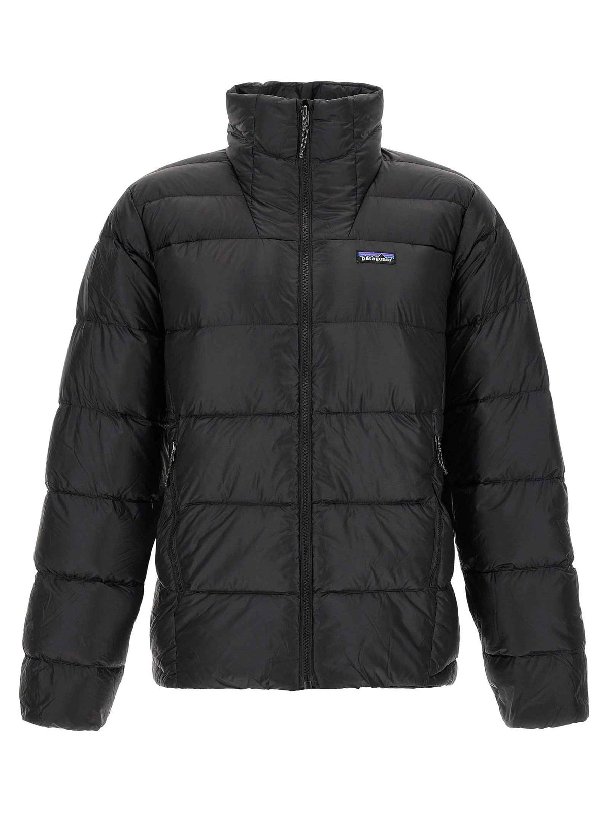 Black Nylon Full-Length Jacket