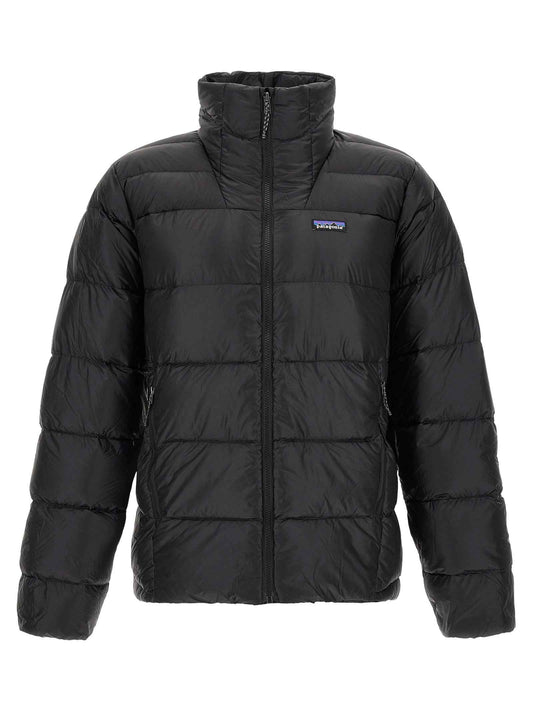 Black Nylon Full-Length Jacket