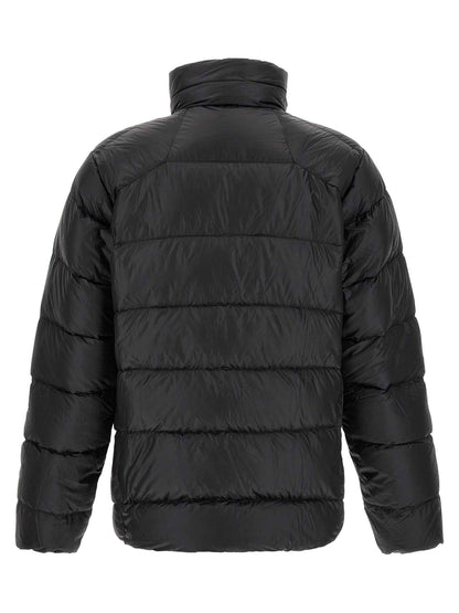 Black Nylon Full-Length Jacket