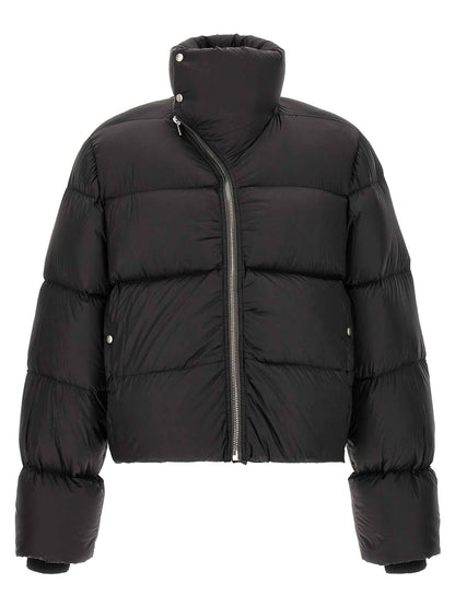 Black Nylon Full-Length Jacket