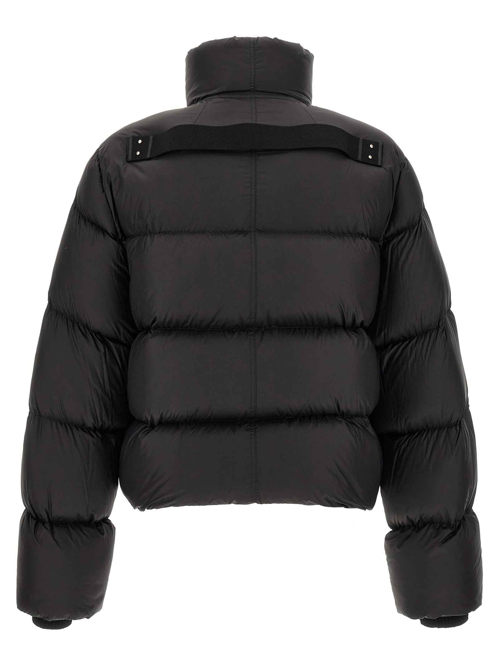 Black Nylon Full-Length Jacket