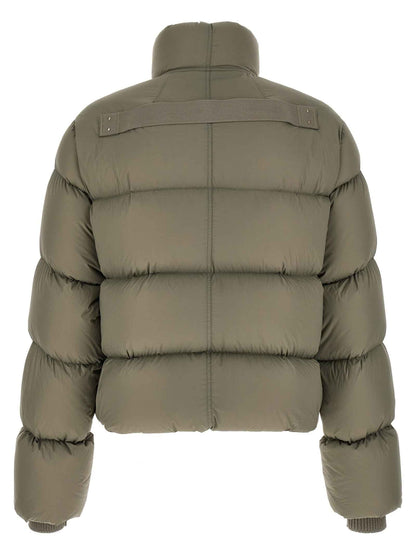 Bicolor Nylon Full-Length Jacket