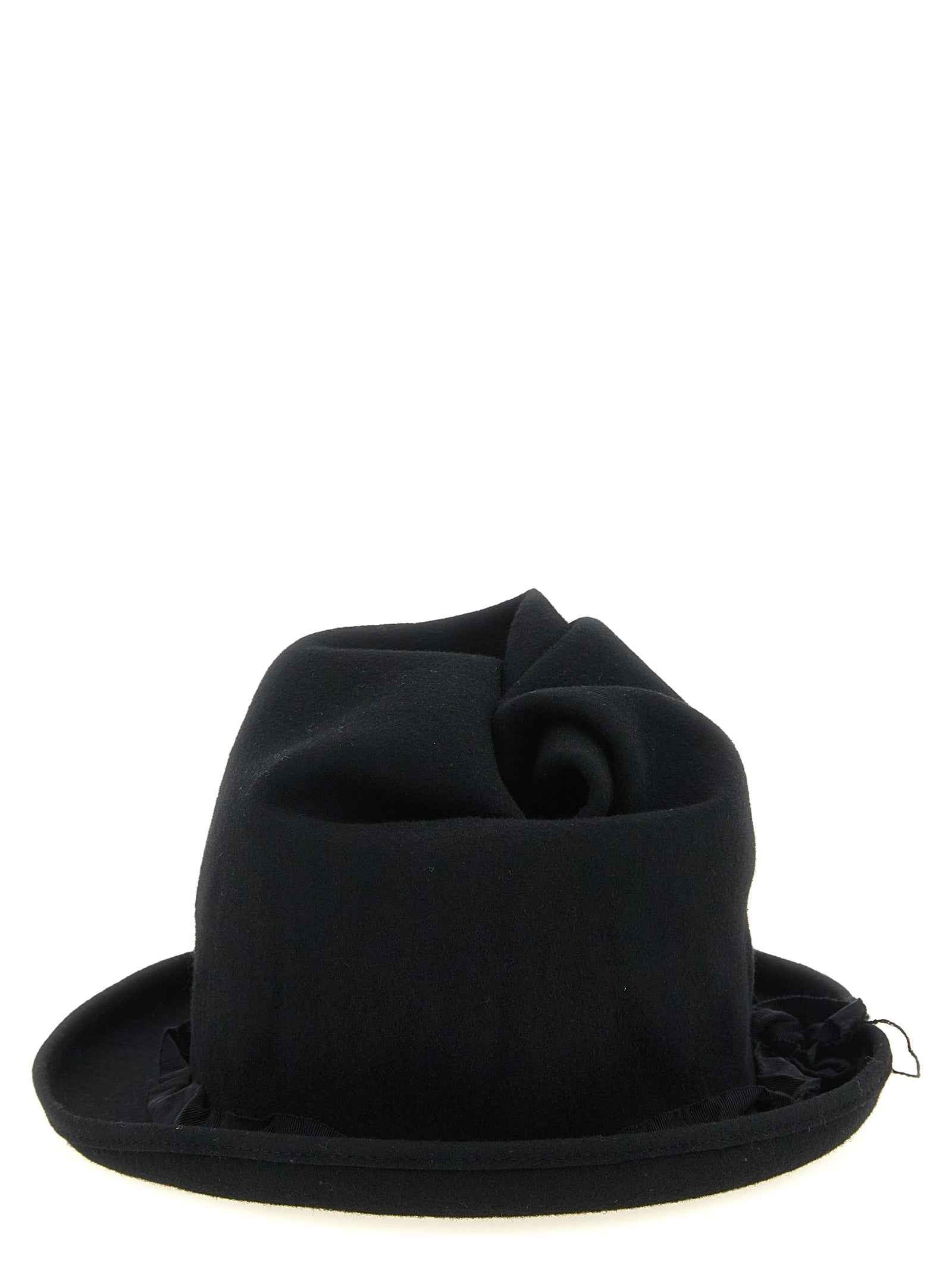 Black Wool Fedora