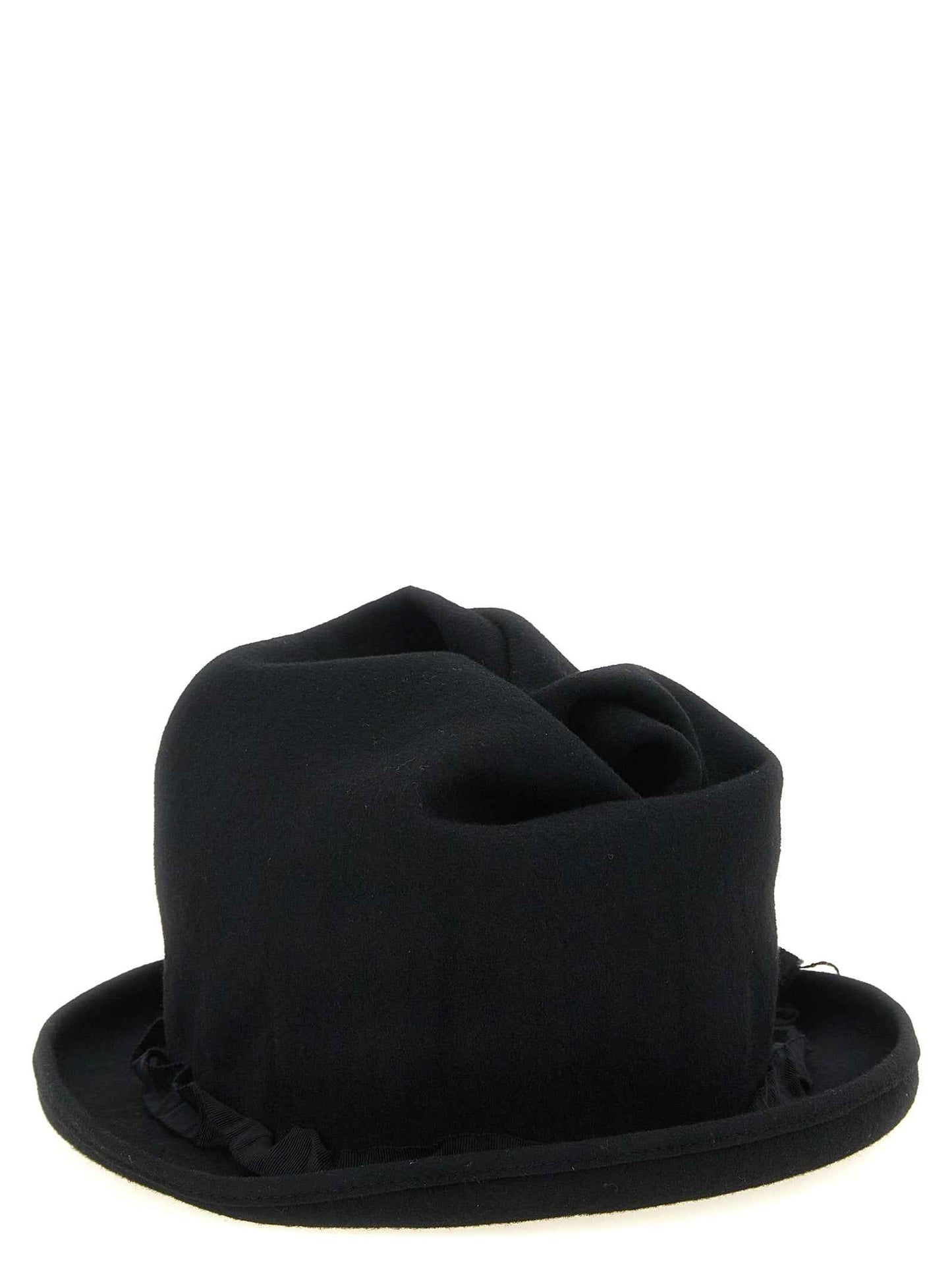 Black Wool Fedora