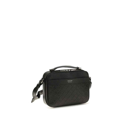 Black Calf Leather Bos Taurus Shoulder Bag