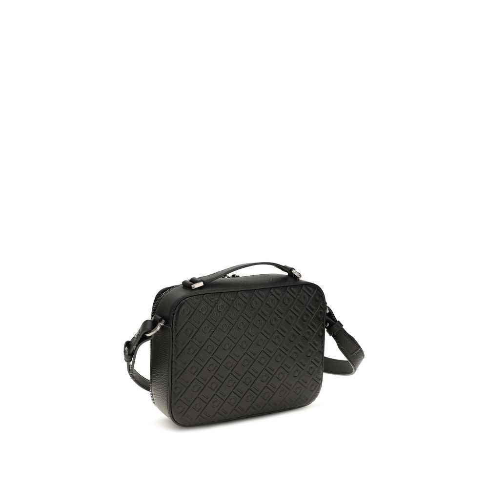 Black Calf Leather Bos Taurus Shoulder Bag