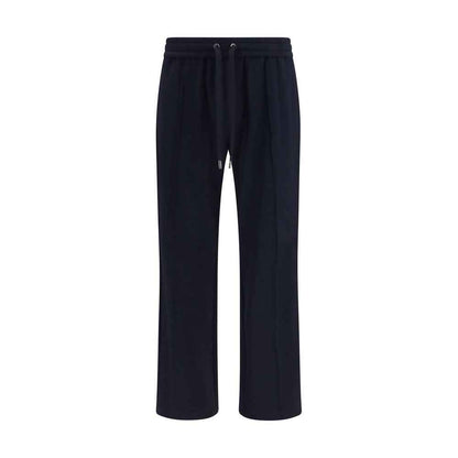 Blue Polyamide Athletic Pants