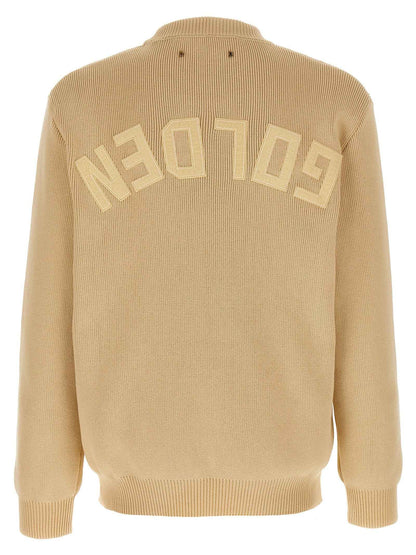 Beige Cotton Cardigan
