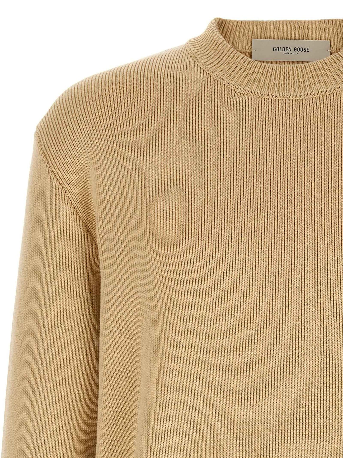 Beige Cotton Cardigan