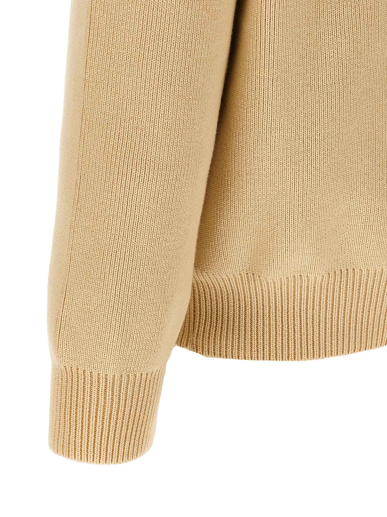 Beige Cotton Cardigan