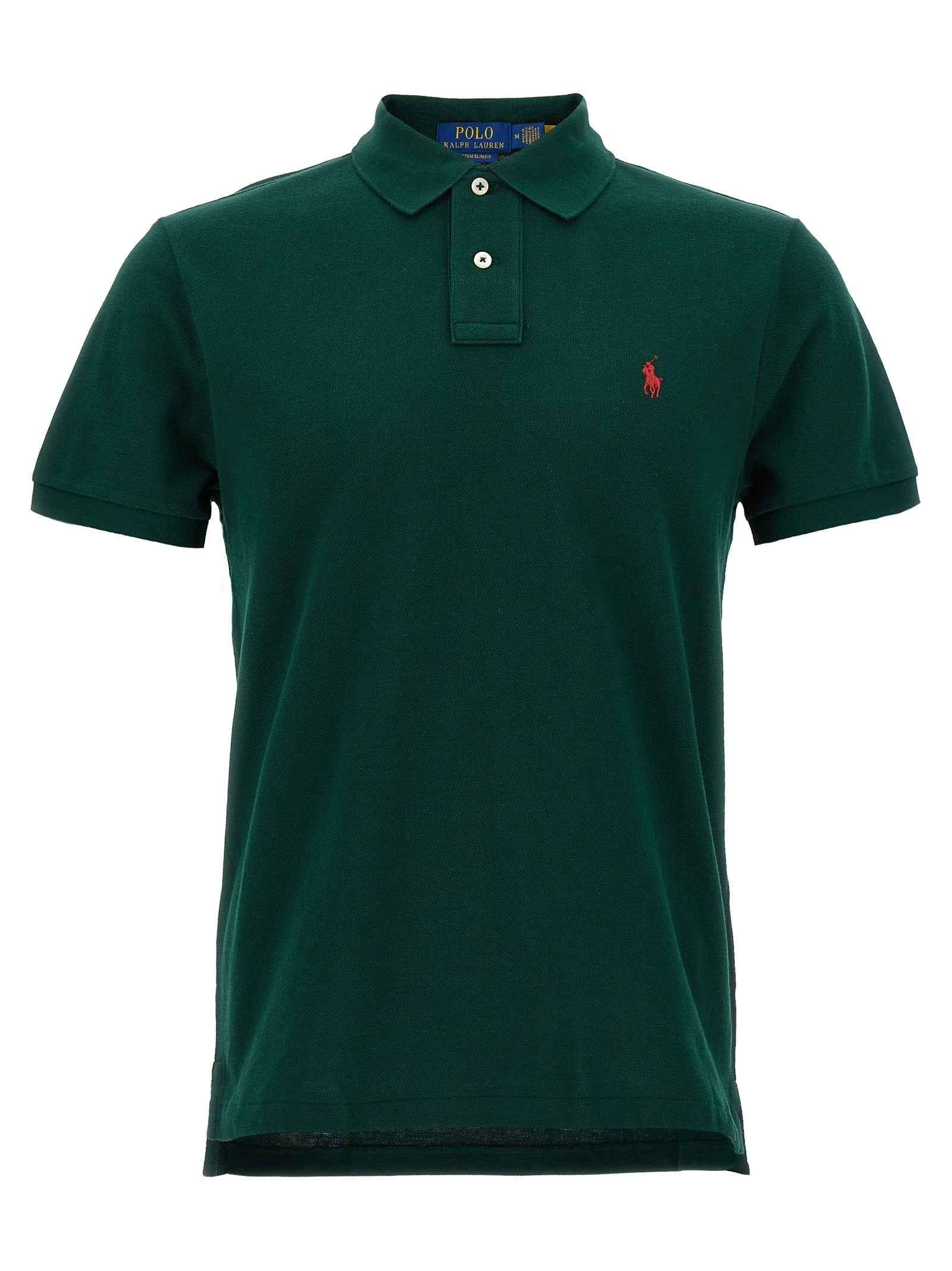 Bicolor Cotton Polo Shirt