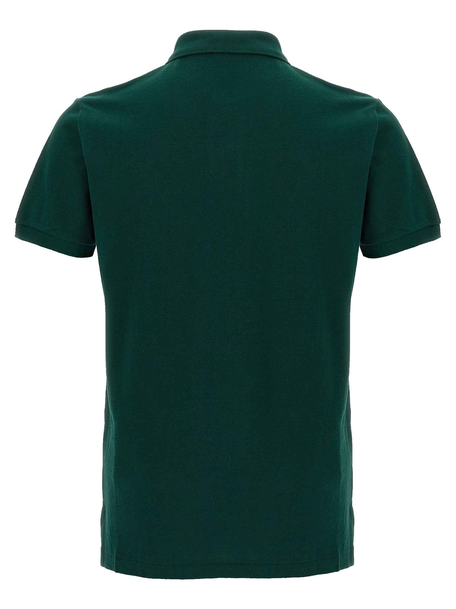 Bicolor Cotton Polo Shirt