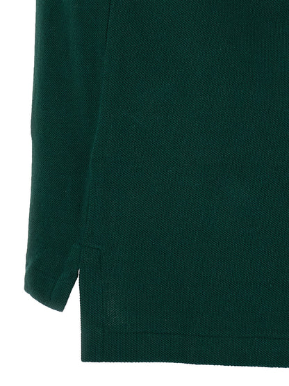 Bicolor Cotton Polo Shirt