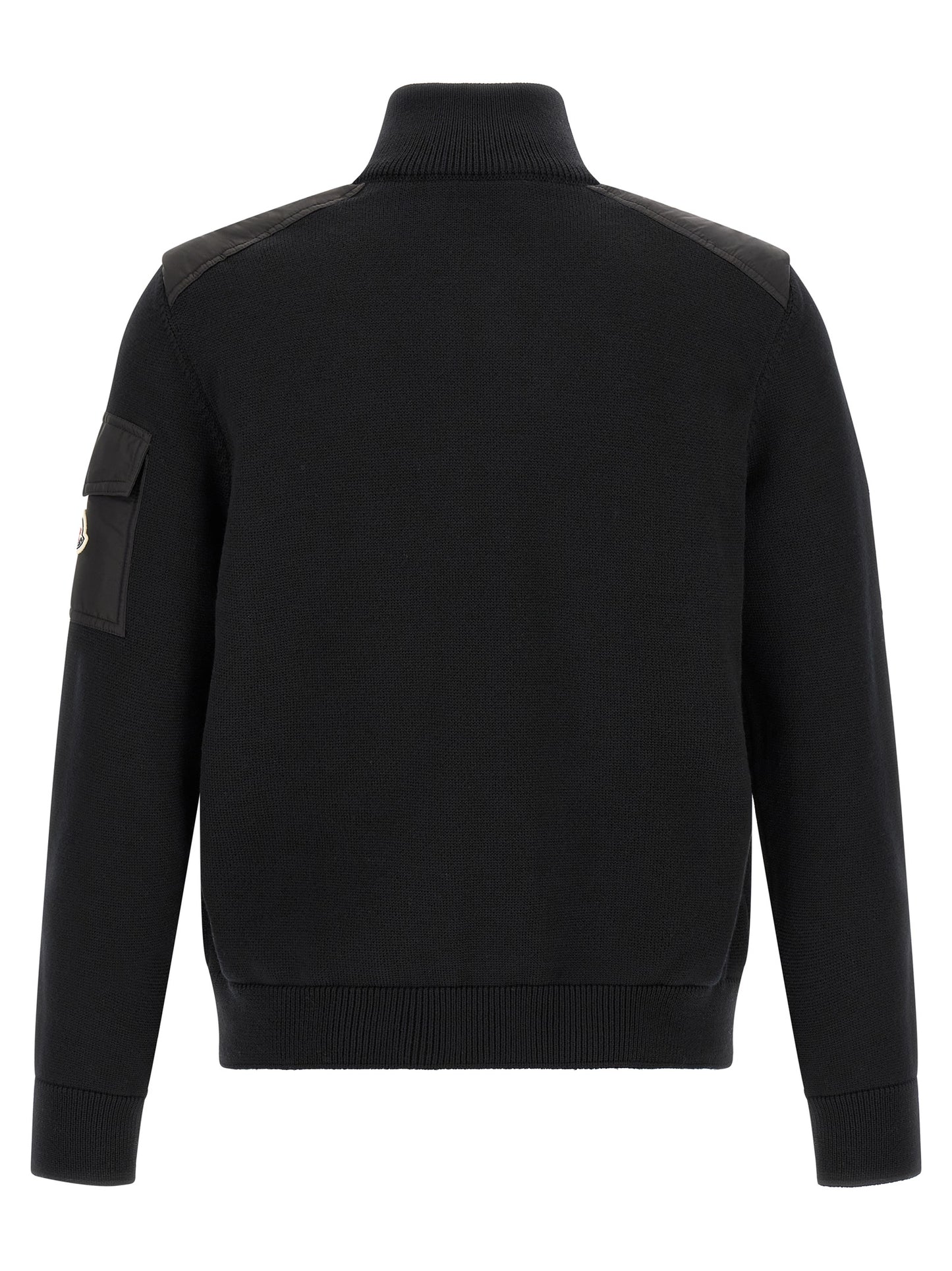 Black Polyamide Cardigan