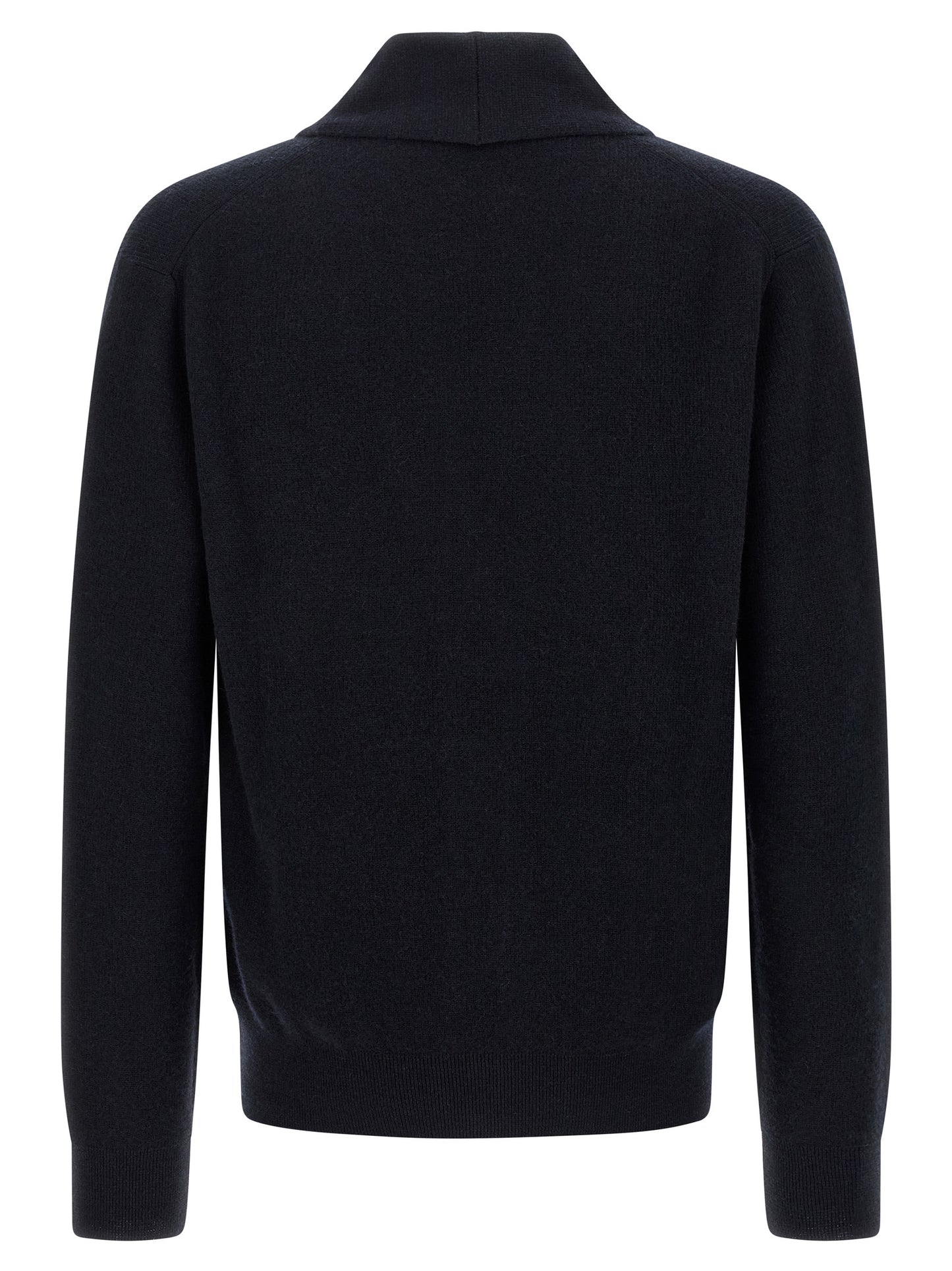 Blue Cashmere Cardigan
