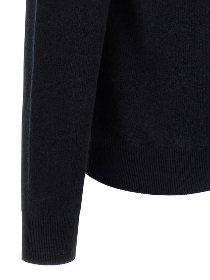 Blue Cashmere Cardigan