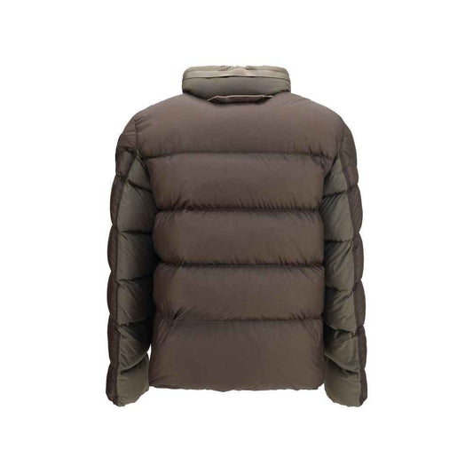 Bicolor Polyamide Full-Length Jacket
