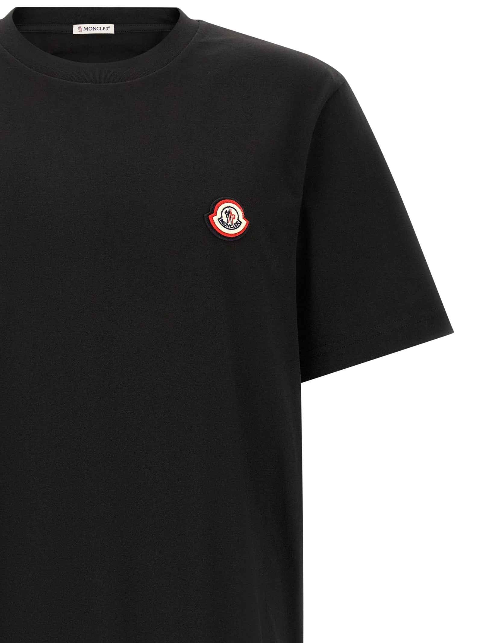 Black Cotton T-Shirt