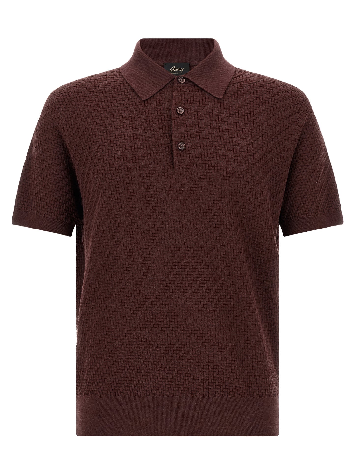 Purple Cotton Polo Shirt