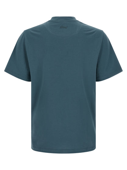 Blue Cotton T-Shirt