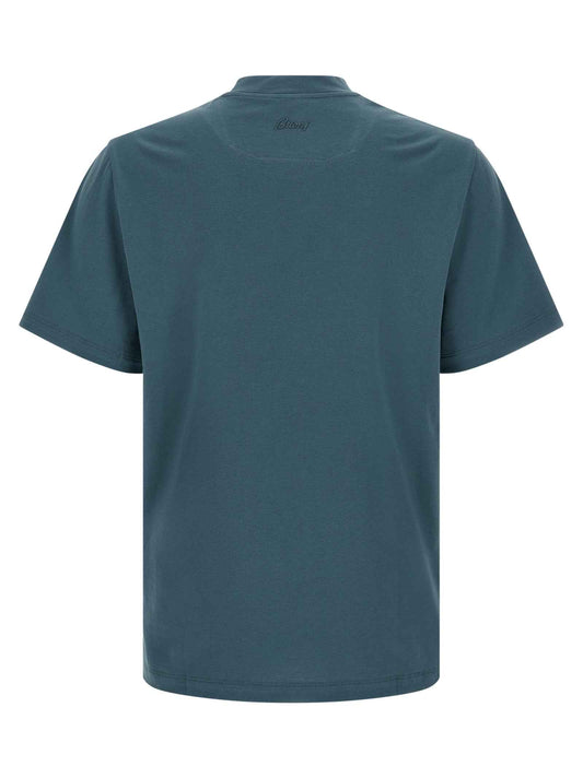 Blue Cotton T-Shirt