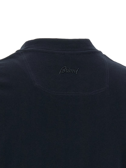 Blue Cotton T-Shirt