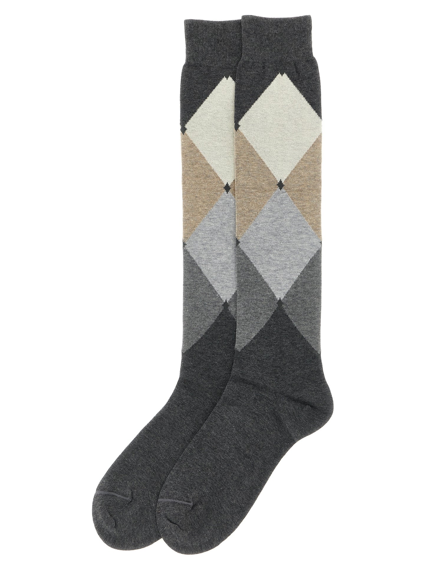 Gray Cotton Socks