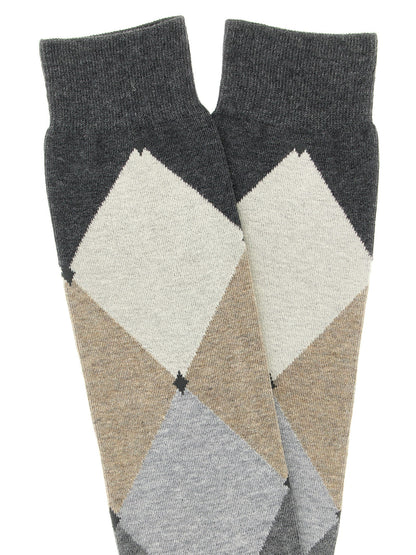 Gray Cotton Socks
