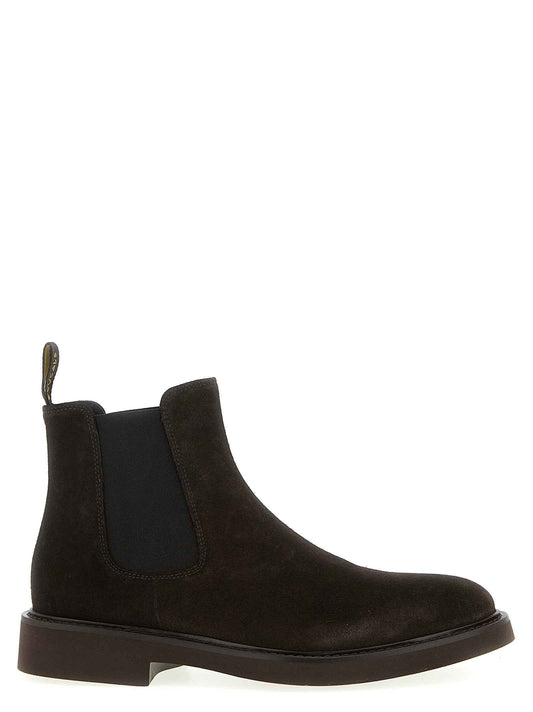 Brown Calfskin Chelsea Boots