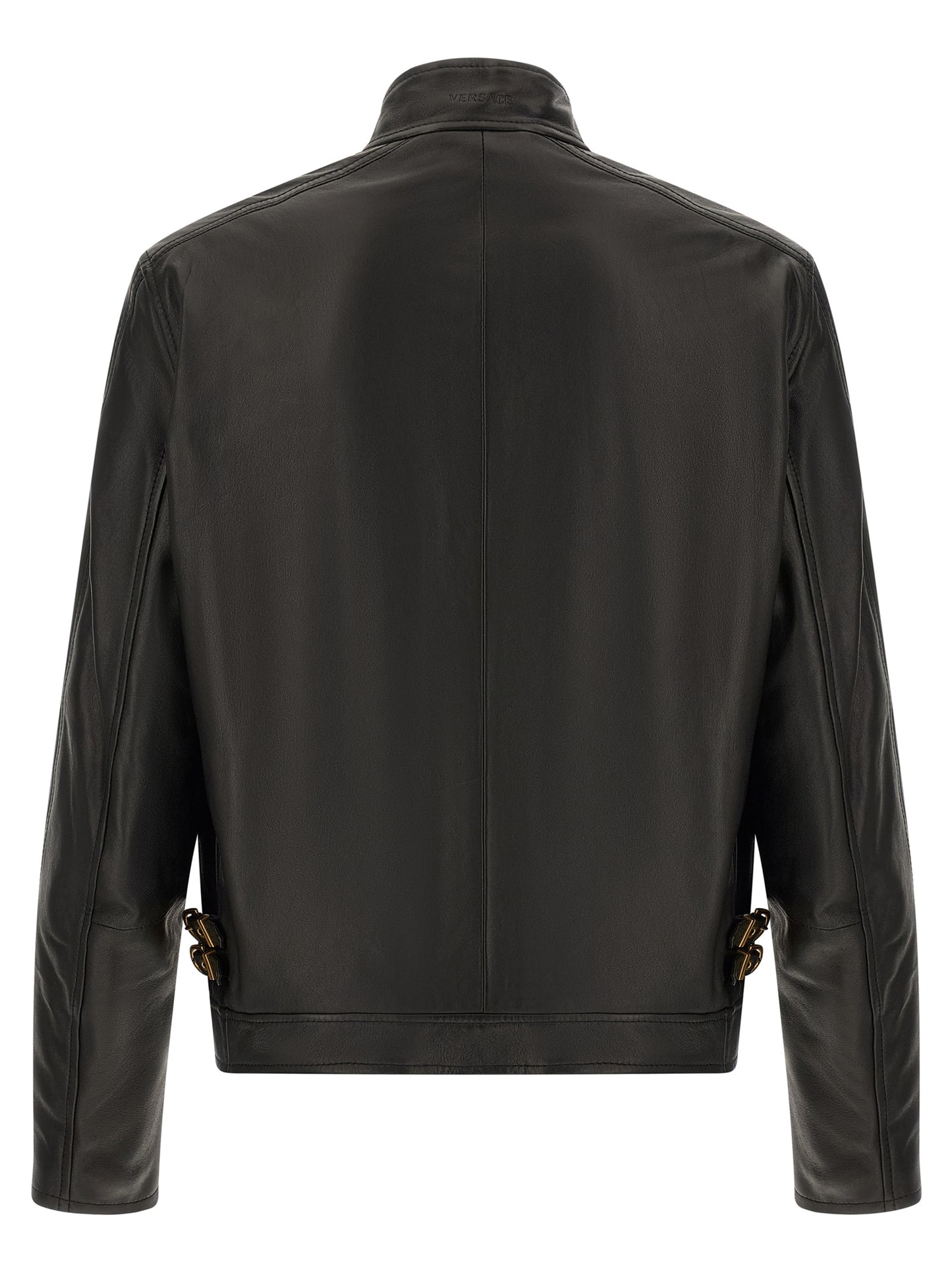 Black Lamb Leather Leather Jacket