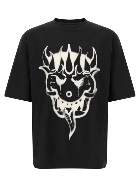 Black Cotton T-Shirt