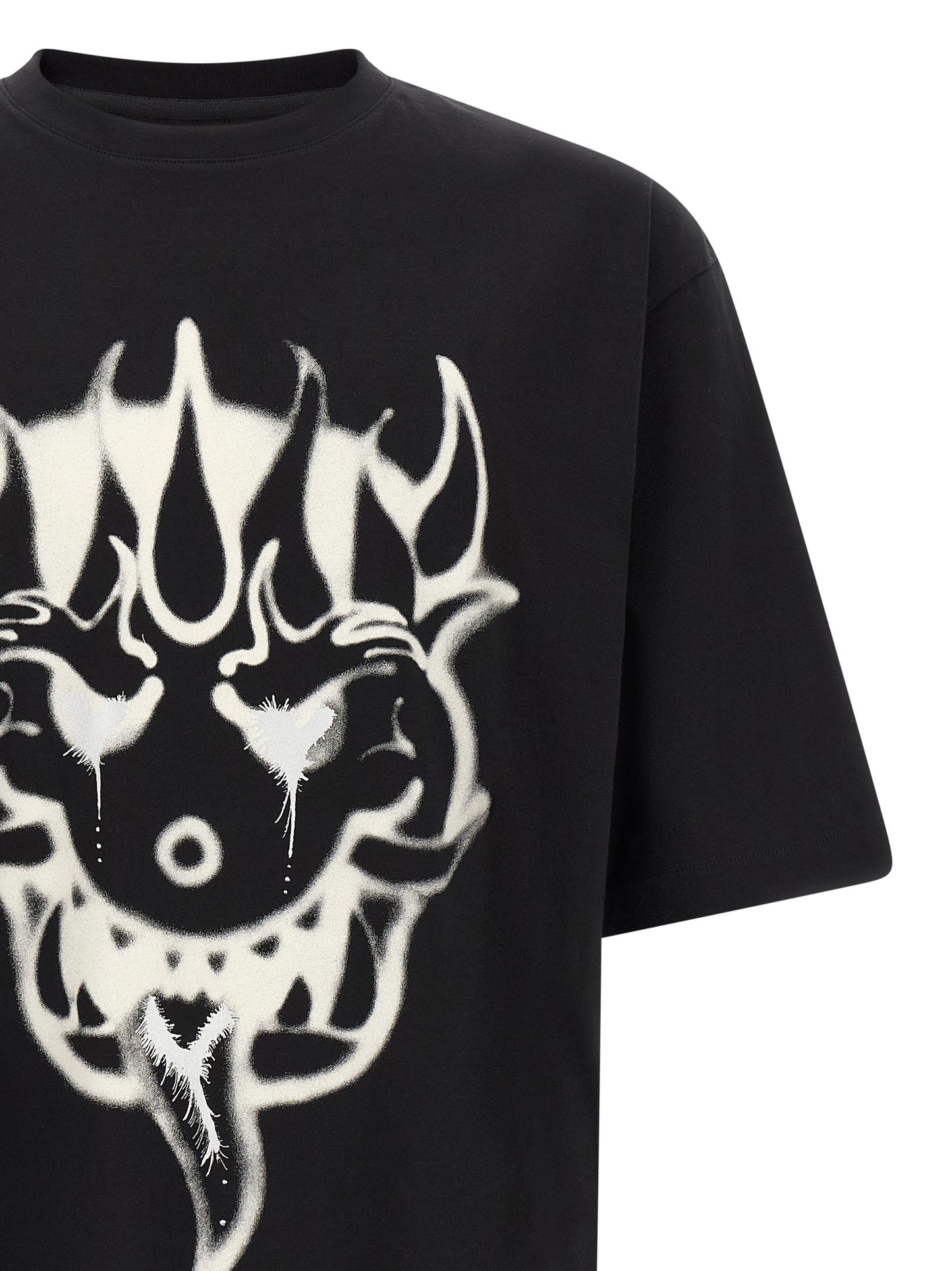 Black Cotton T-Shirt