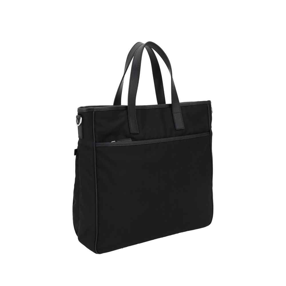 Black Nylon Shoulder Bag