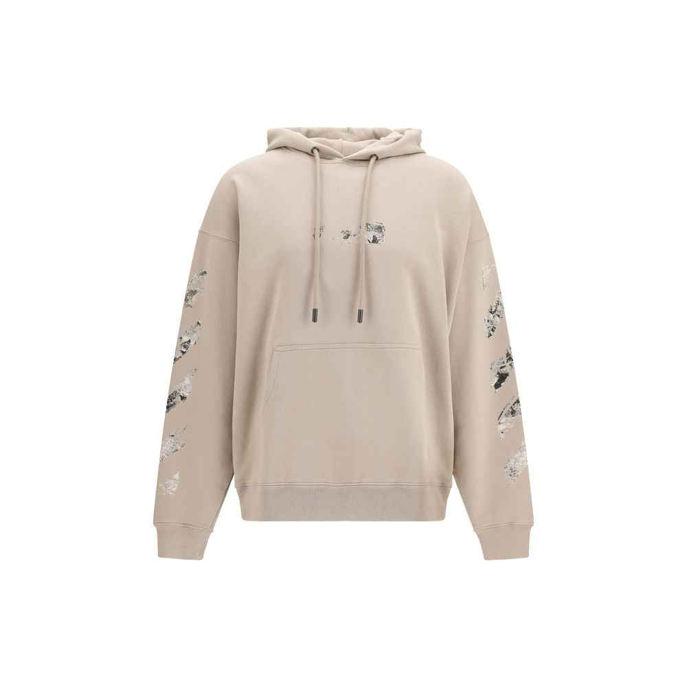 Beige Cotton Sweatshirt