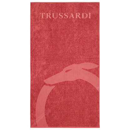 Red Cotton Men Swim Towel