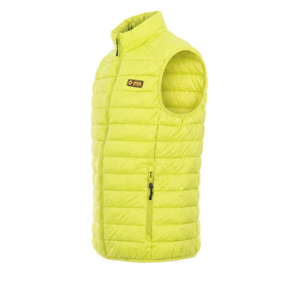Yellow Polyester Men Jacket - ALLURE COLLECTIVE STORE