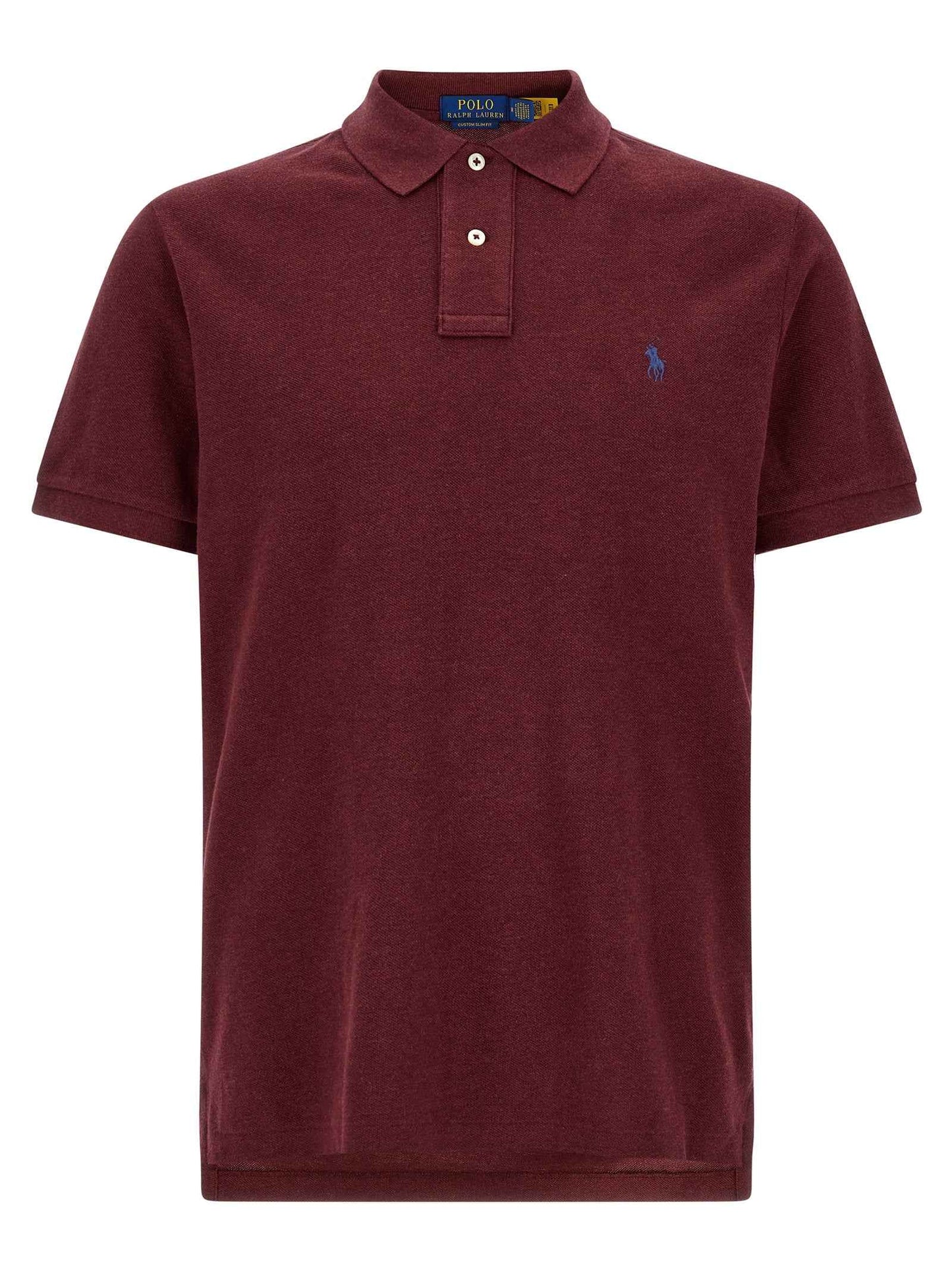 Bordeaux Cotton Polo Shirt