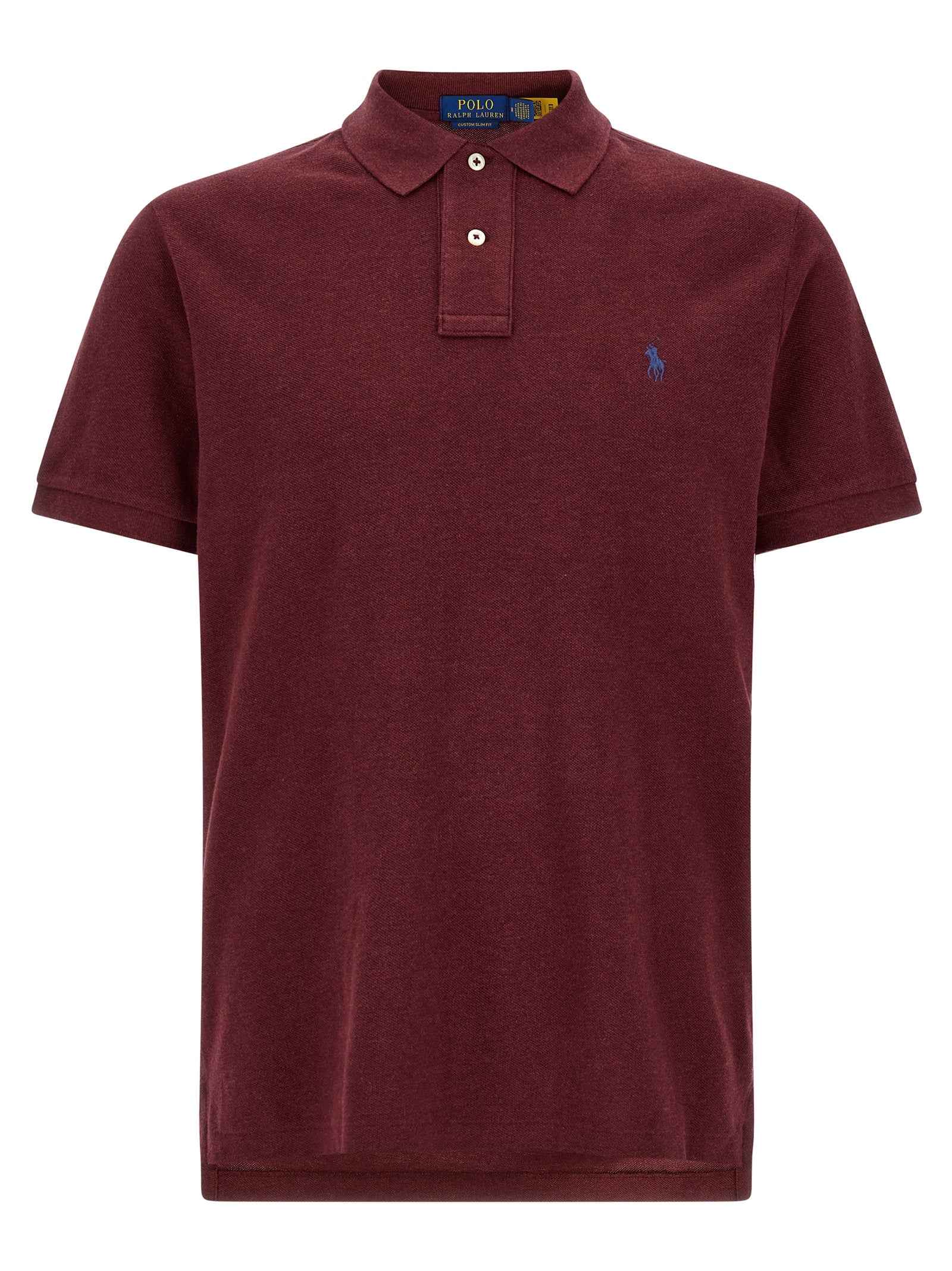 Bordeaux Cotton Polo Shirt