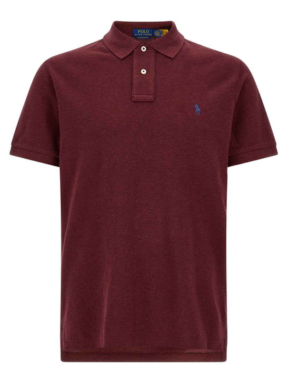 Bordeaux Cotton Polo Shirt