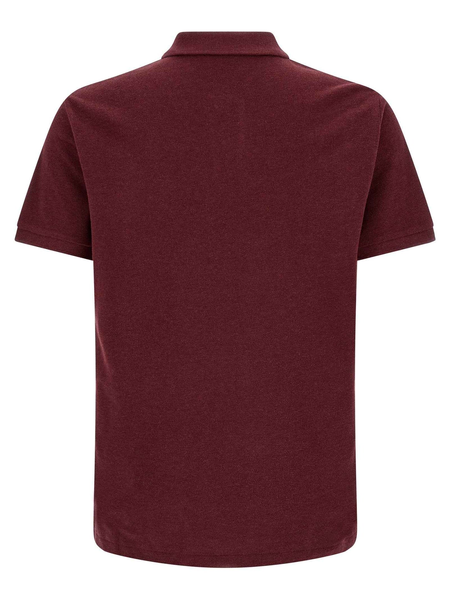 Bordeaux Cotton Polo Shirt