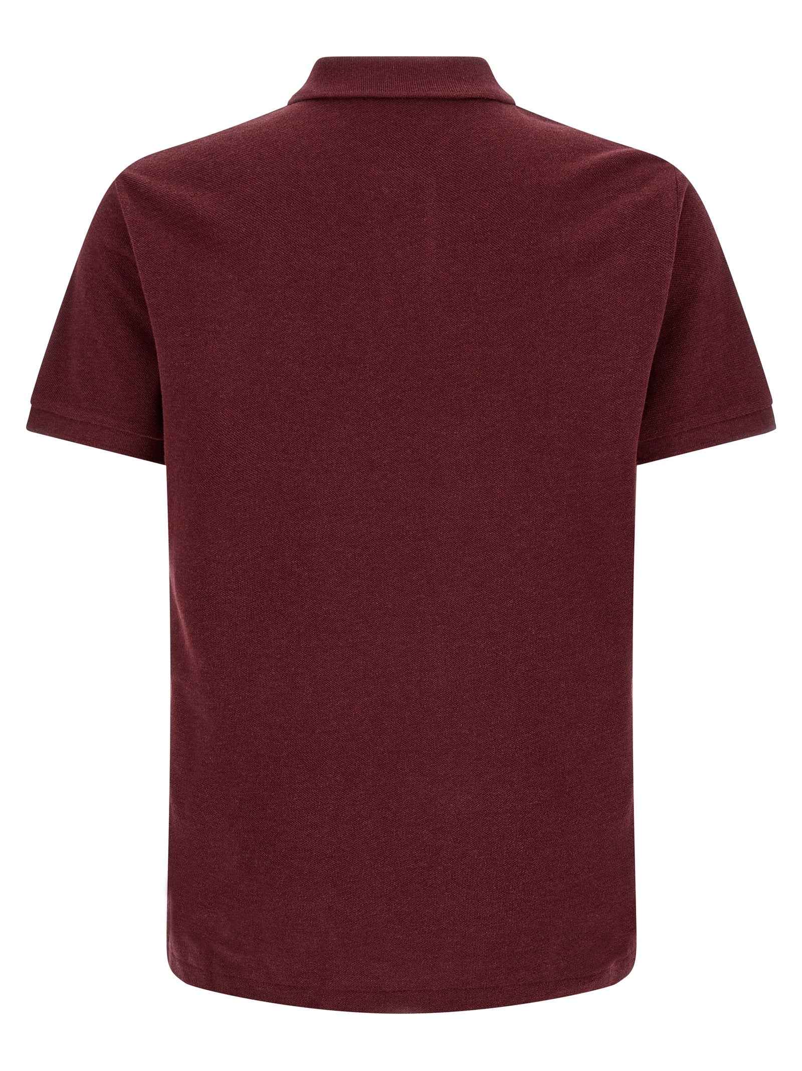 Bordeaux Cotton Polo Shirt