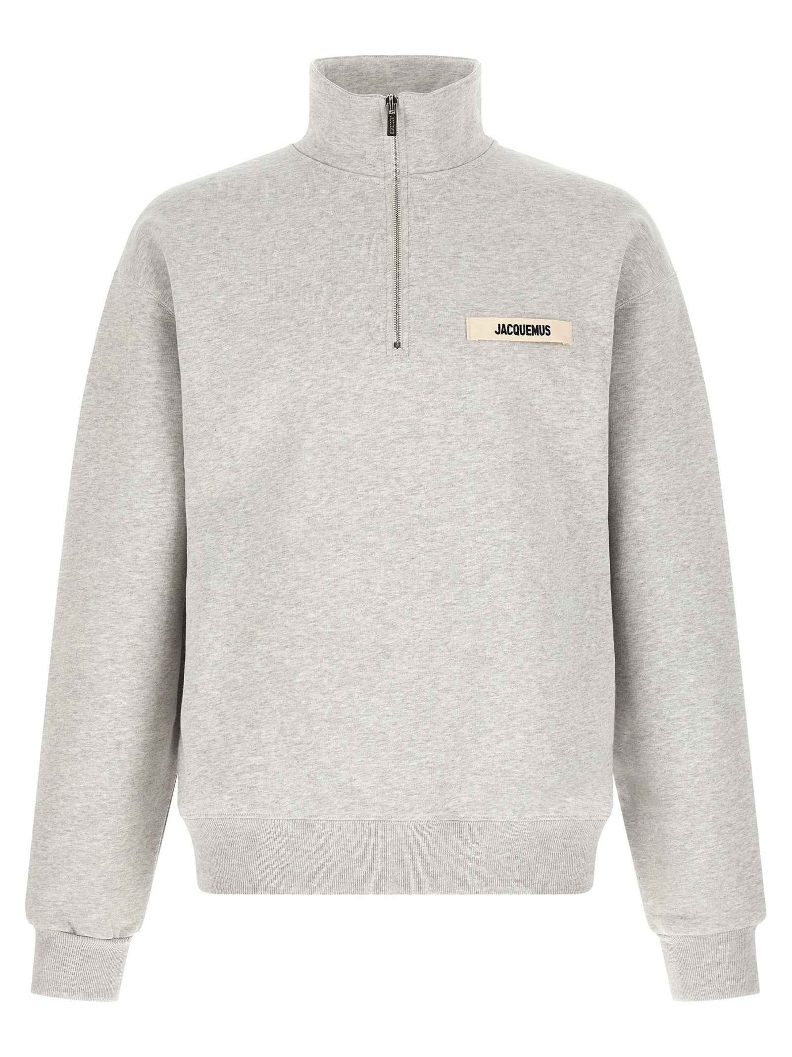 Gray Cotton Sweatshirt
