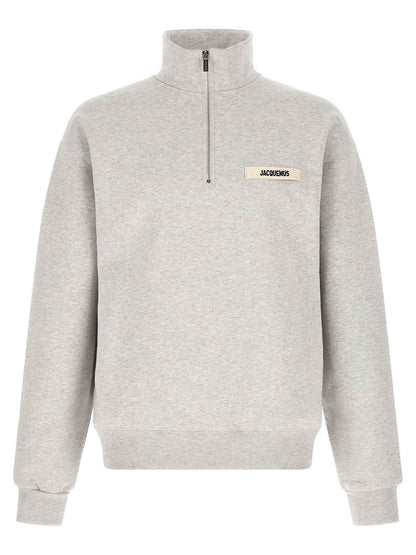 Gray Cotton Sweatshirt