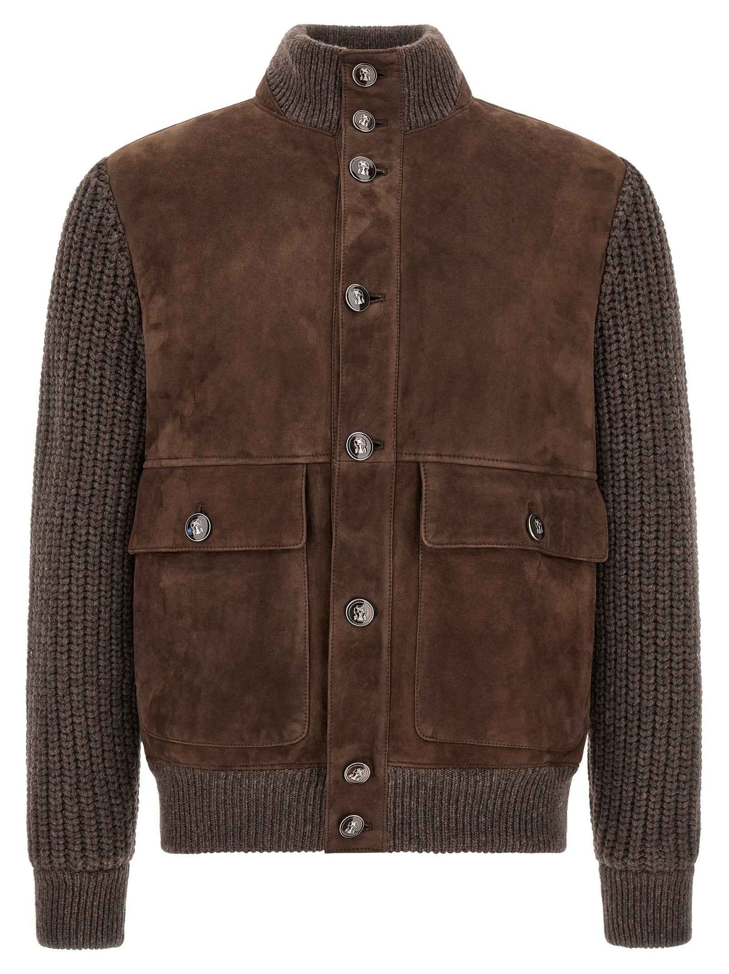 Brown Lamb Leather Leather Jacket